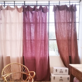 Curtain Craie lilas 140x270 cm