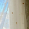 Curtain in coton gauze JAMDANI 110 x 300 cm