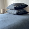 Pillow case Craie bleu glacier