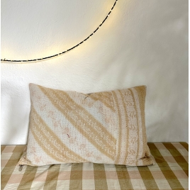 Removable pillow Boho 60x60 cm(interior cushion furnished) mer du sud