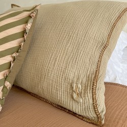 Pillow case Craie houblon