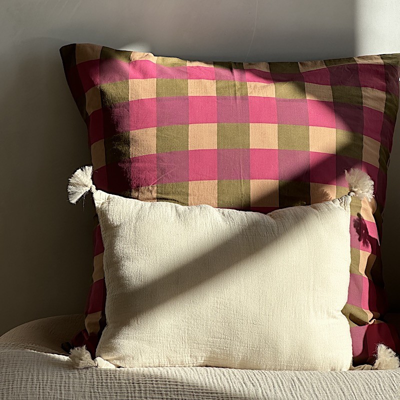 Housse de coussin Madras CHENNAI