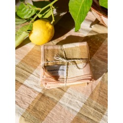 Set de 4 serviettes de...