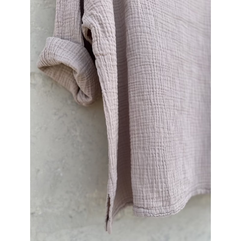 Blouse col V Nomade Blush