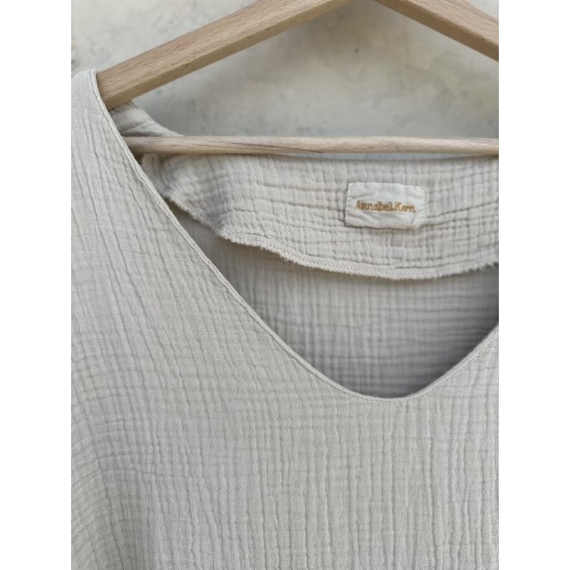 Blouse col V Nomade Falaise