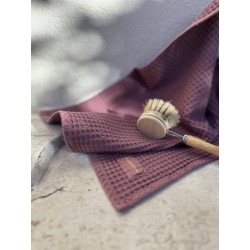 Essuie main nid d'abeille 45x70 Lilas