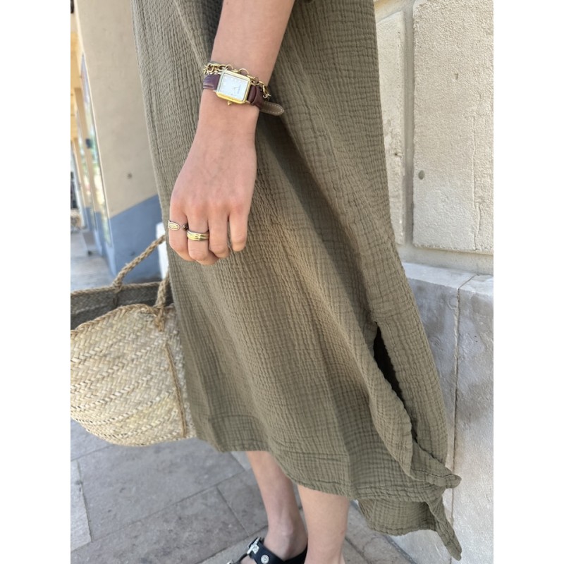 Tunique longue Nomade Bronze