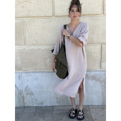 Tunique longue Nomade Blush