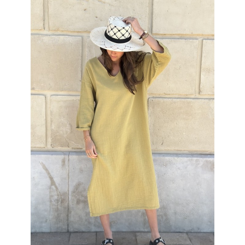 Tunique longue Nomade Antic Gold