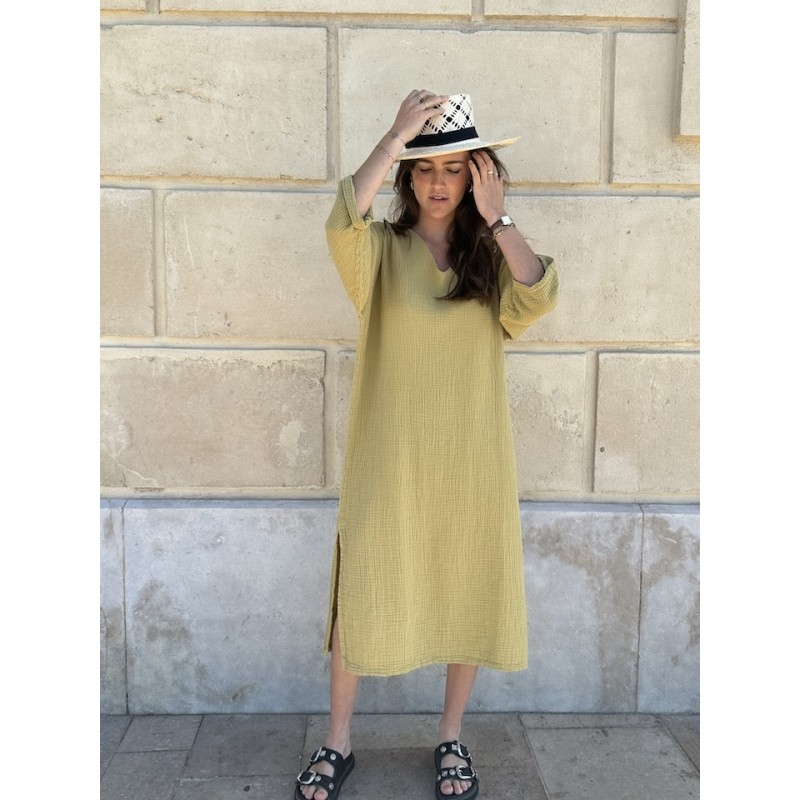 Tunique longue Nomade Antic Gold