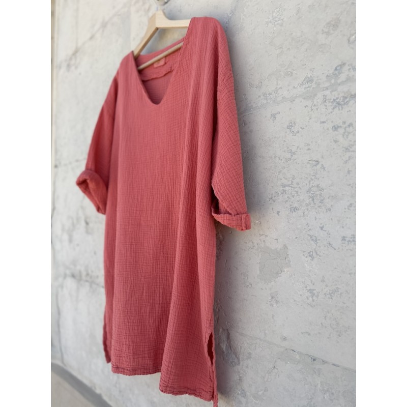 Tunique Nomade Rose Flashy