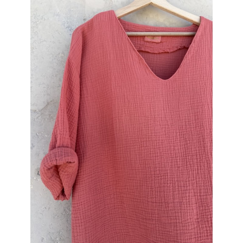 Tunique Nomade Rose Flashy