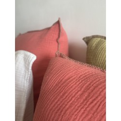 Taie d'oreiller Craie Rose Flashy -NEW