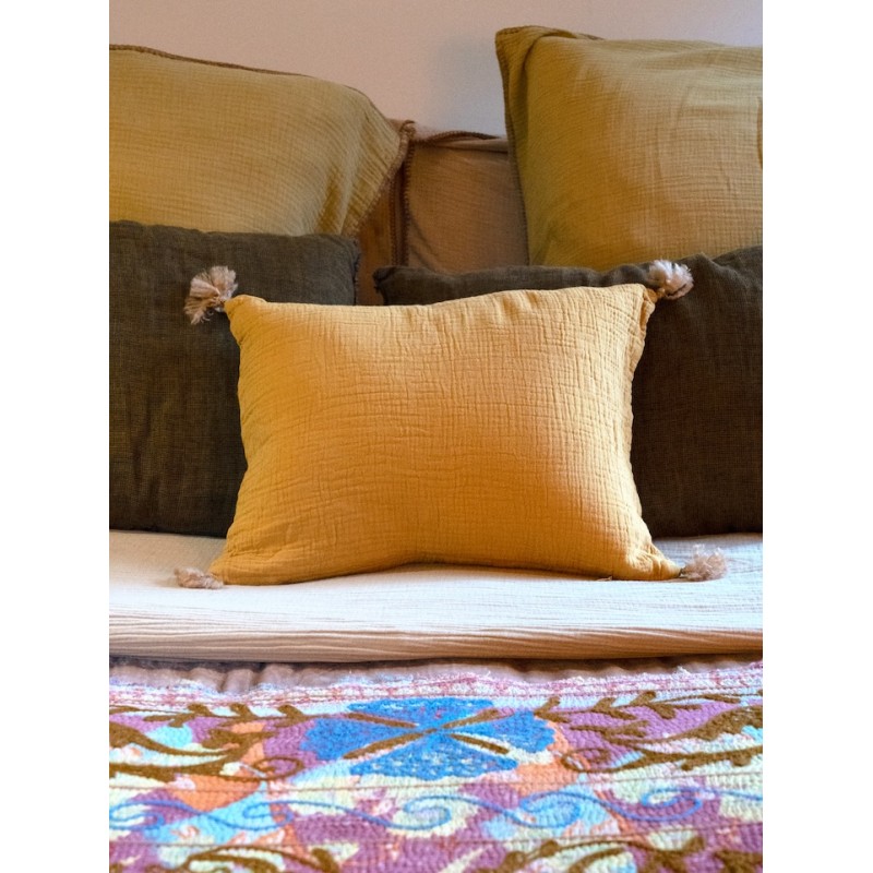 Coussin Nomade cumin