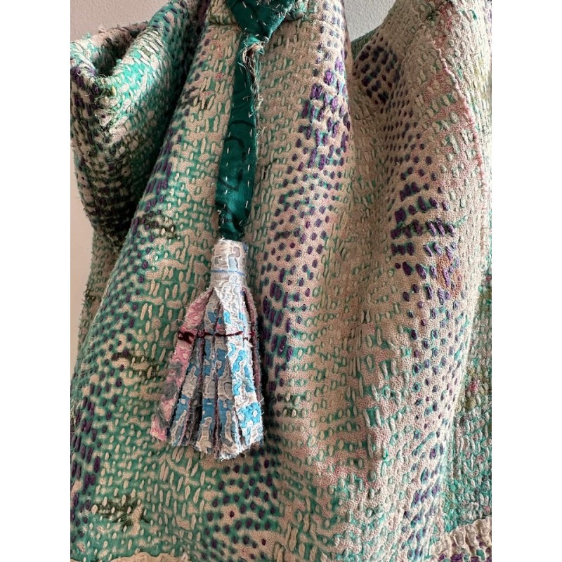 Kantha Vert d'eau