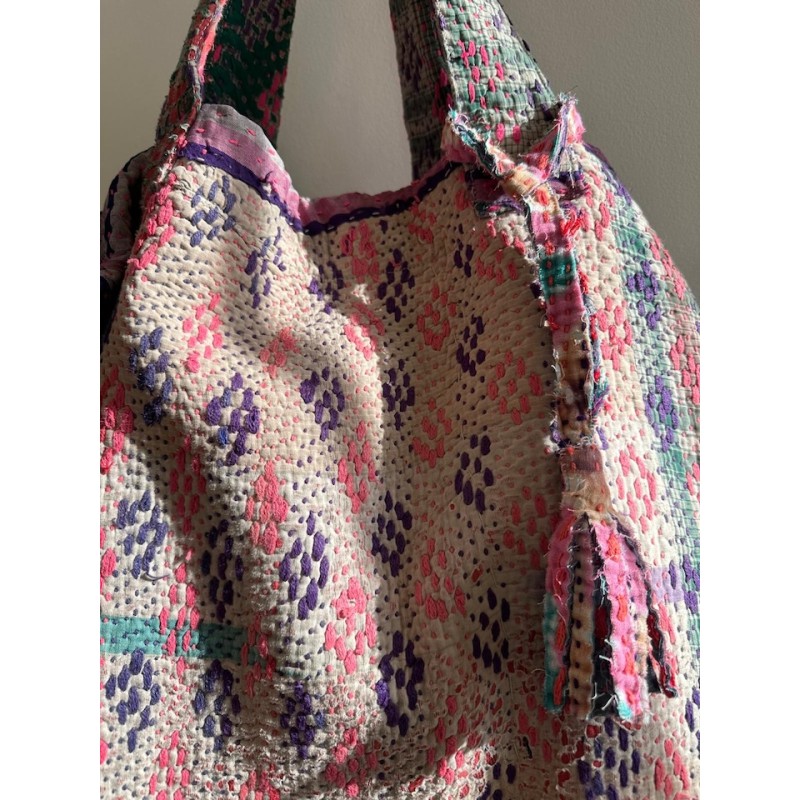 Cabas Kantha Multicolore