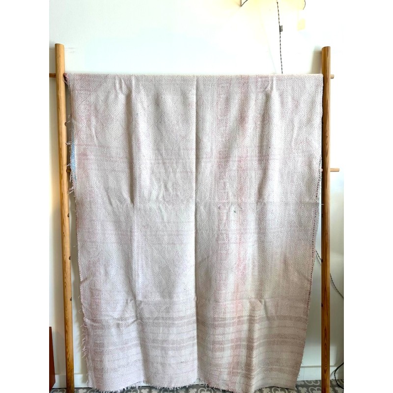 Couverture Kantha jacquard