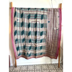 Couverture Kantha Ikat 175 x 140