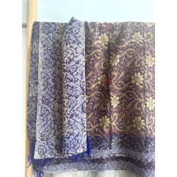 Couverture Kantha Bagru