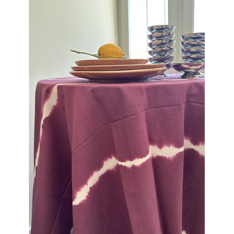 Nappe Tie & Dye Mallorca Lilas