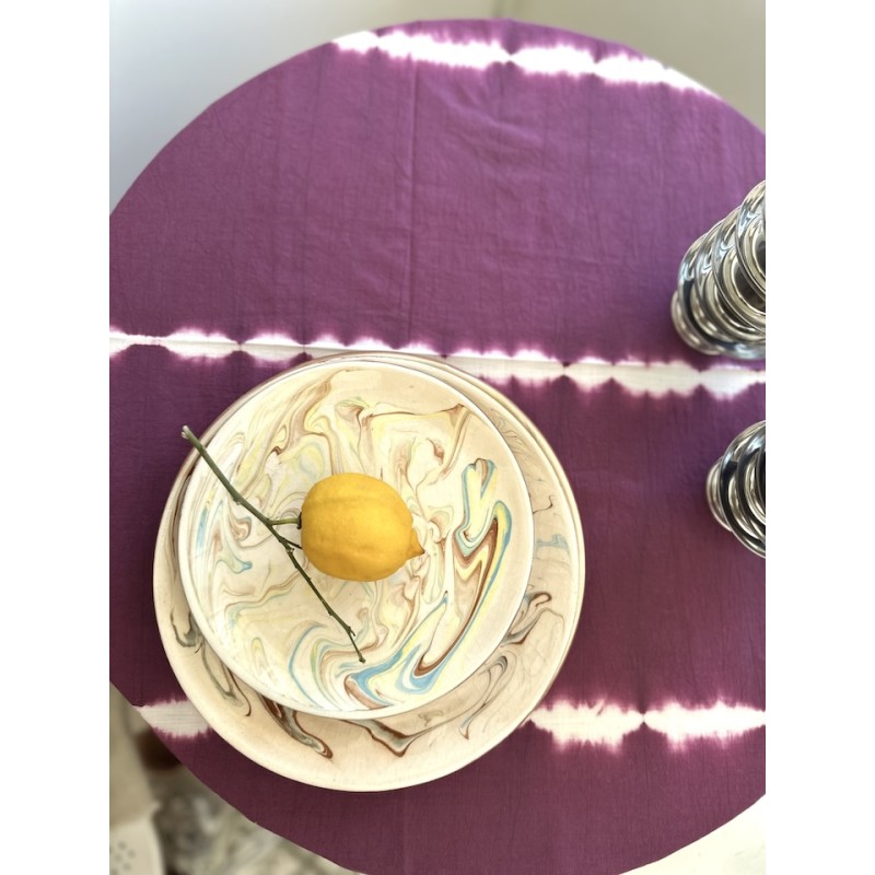 Nappe Tie & Dye Mallorca Lilas