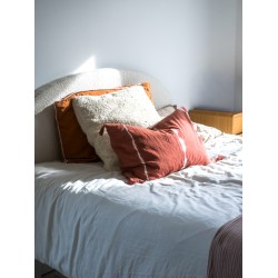 Coussin Tie and Dye Mallorca Terracotta