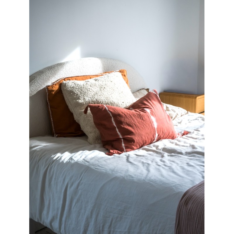 Coussin Tie and Dye Mallorca Terracotta