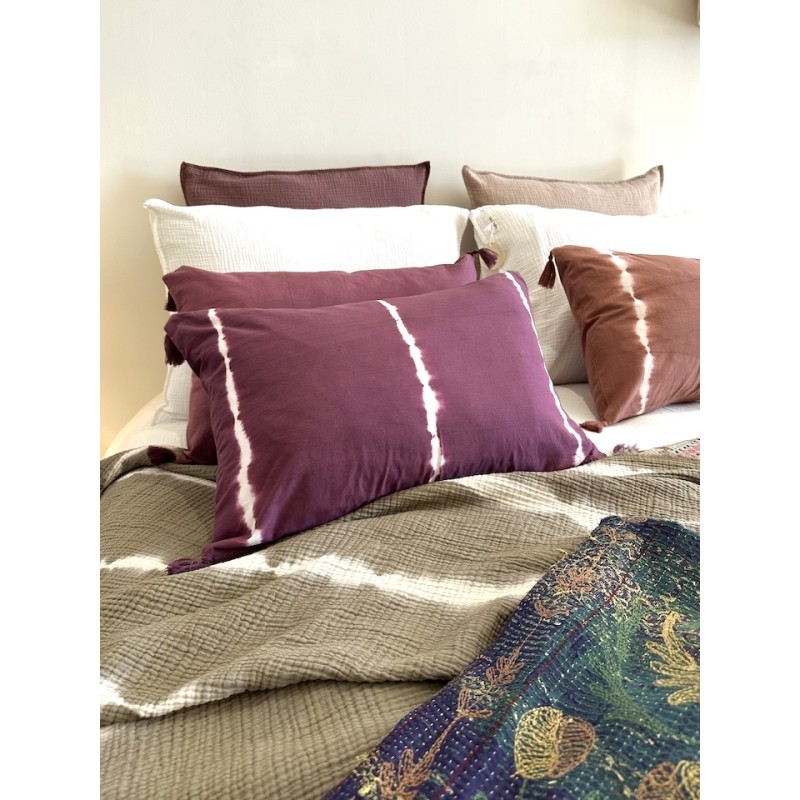 Coussin Tie and Dye Mallorca Lilas