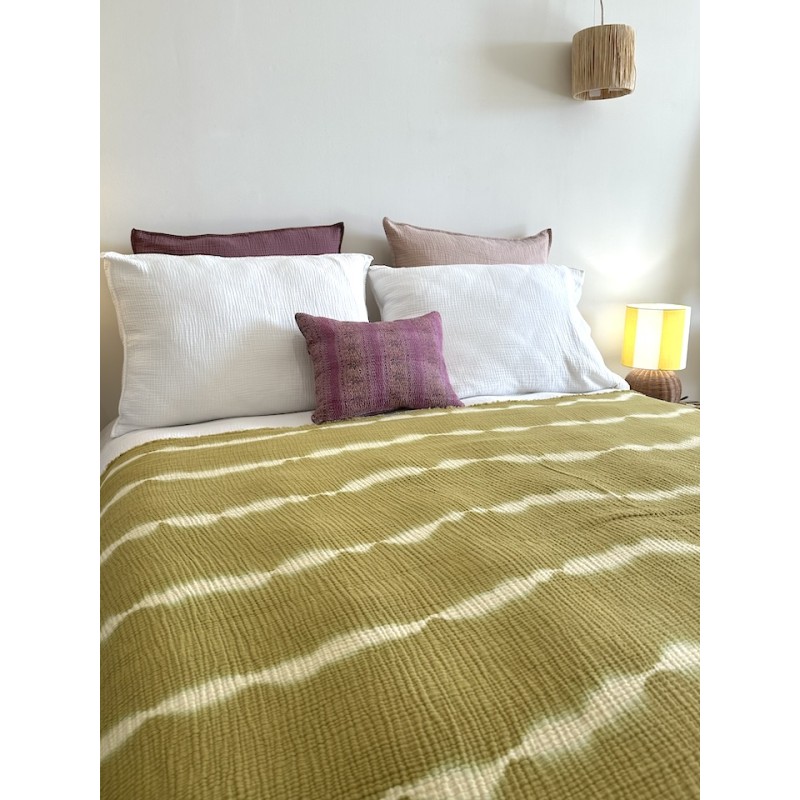 Plaid Tie and Dye Mallorca Cumin