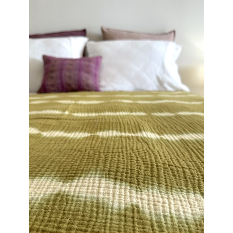 Plaid Tie and Dye Mallorca Cumin