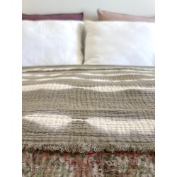 Plaid Tie and Dye Mallorca Kaki