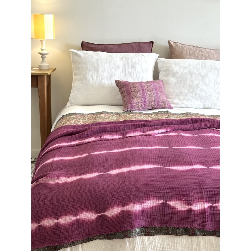 Plaid Tie and Dye Mallorca Lilas