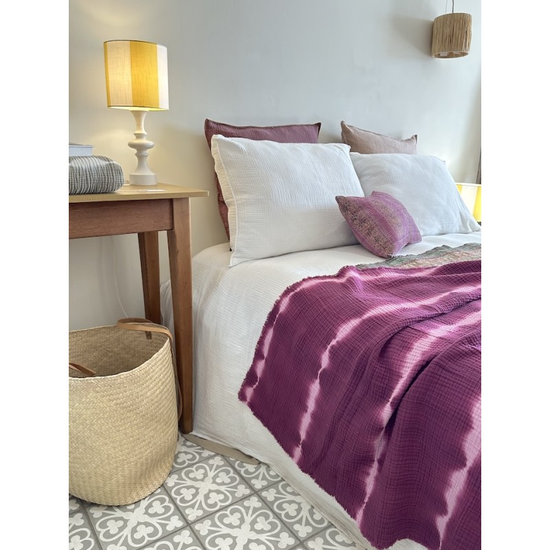 Plaid Tie and Dye Mallorca Lilas