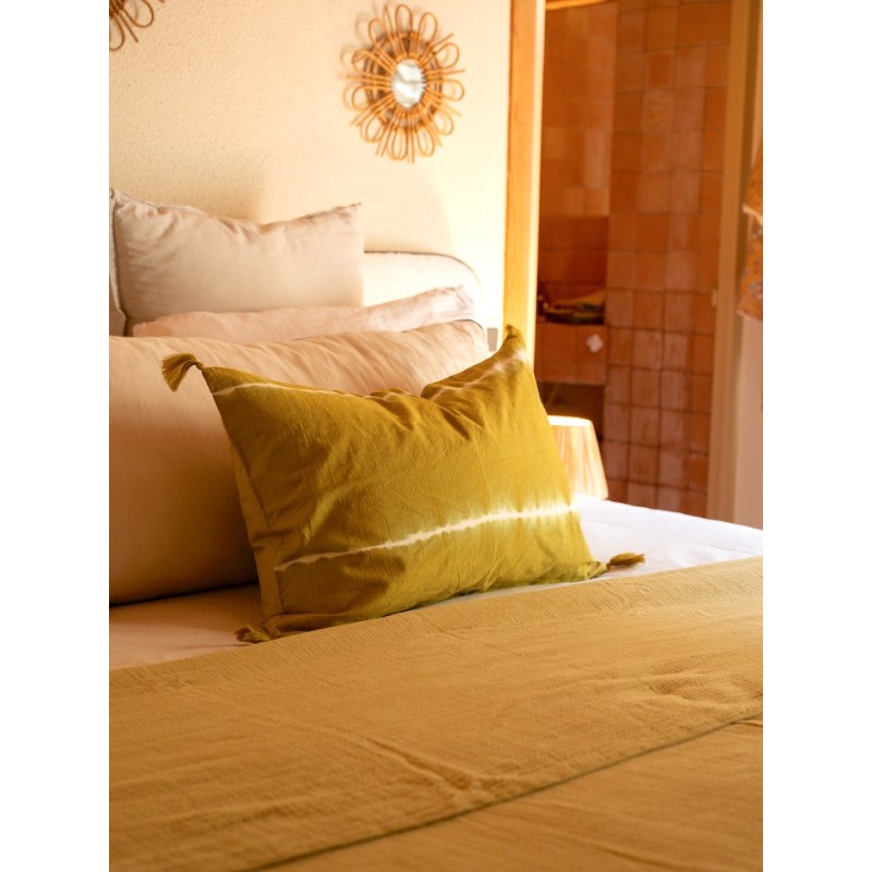 Coussin Tie and Dye Mallorca Cumin