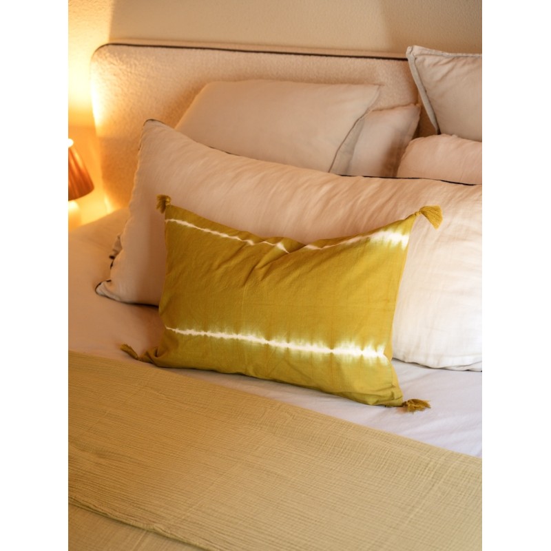Coussin Tie and Dye Mallorca Cumin