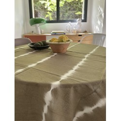 Nappe Tie & Dye Mallorca Kaki