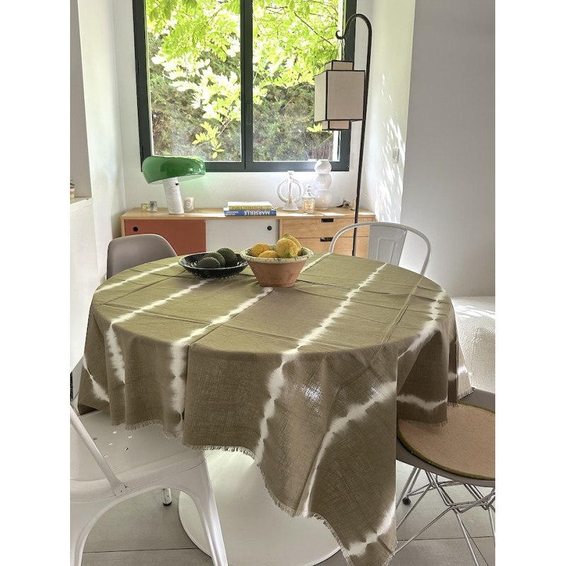 Nappe Tie & Dye Mallorca Kaki