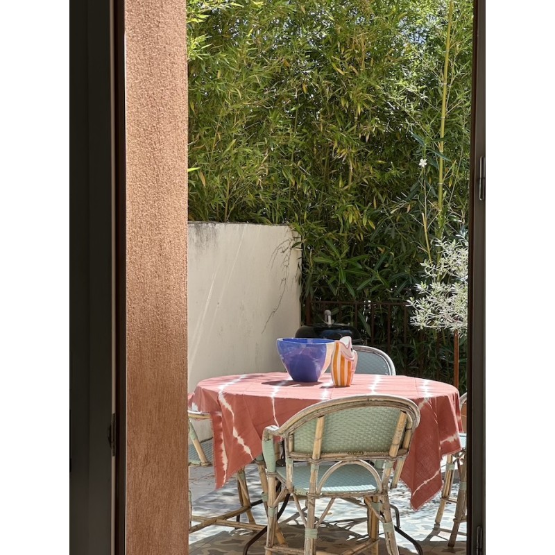 Nappe Tie & Dye Mallorca Terracotta