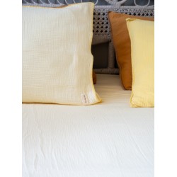 Taie d'oreiller Craie Jaune Yellow butter