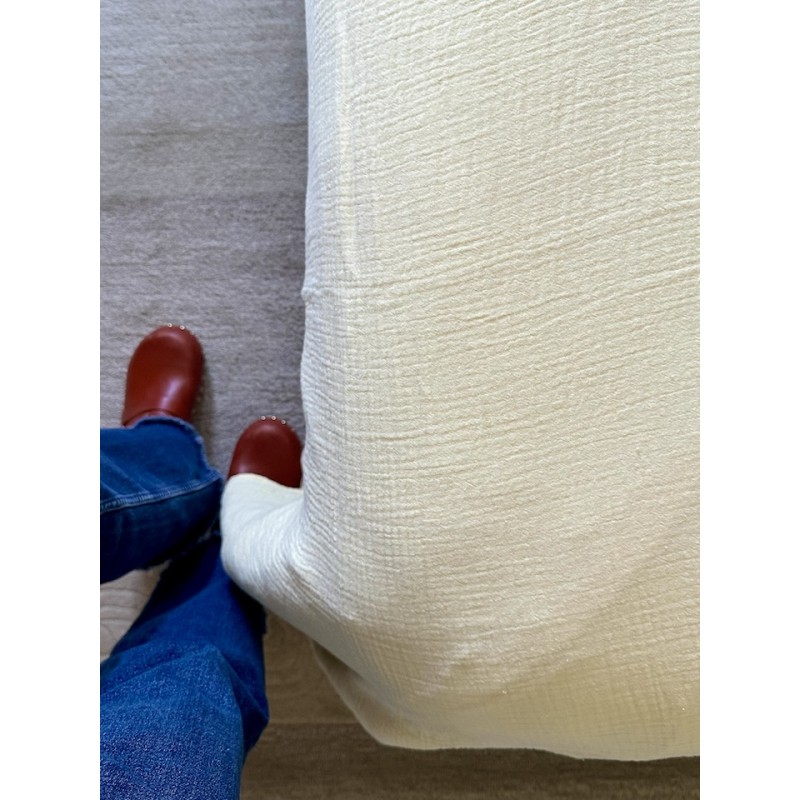 Drap Housse Craie Jaune Yellow Butter
