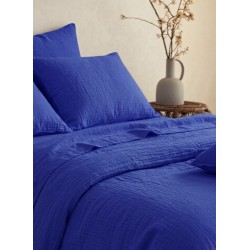 Housse de couette Craie Bleu outremer
