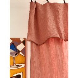Curtain Craie terracotta 140x270 cm