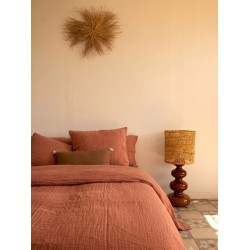 Housse de couette Craie Terracotta