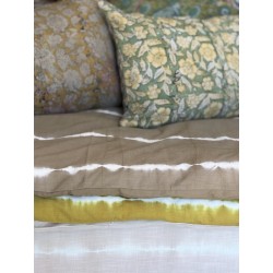 Sofa Cover Tie and Dye Mallorca Kaki